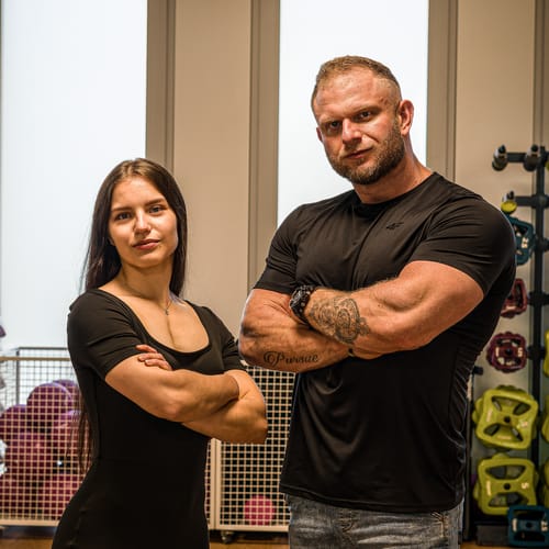 Trener Kamil i Julia