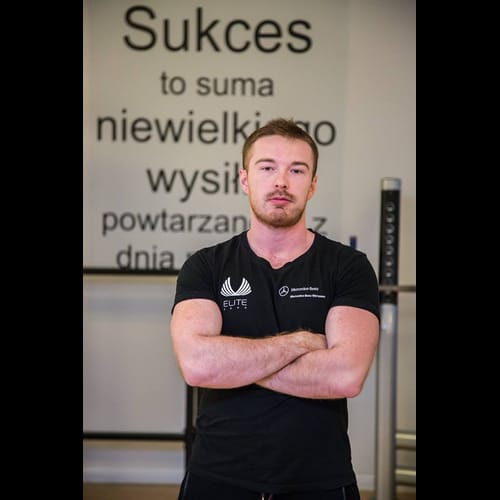 Trener Kamil Brzeziński