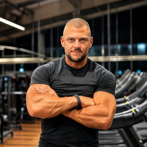 Trener Emilian Fajkowski