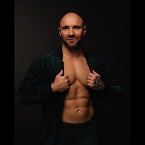 Trener Marcin Piechota