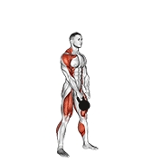 Rwanie kettlebell jedną ręką