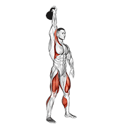 Wymach jedną ręką kettlebell